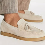 Jack Ryan | Suede Tassel Loafers For Men