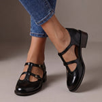Lucinda™ | Leather Brogue Mary Janes