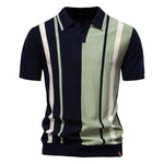 Marzio Contrast Knit Polo