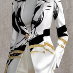 Noemine™ | Abstract Brushstroke Blazer