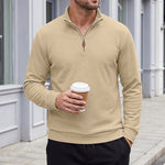 Barrett | Quarter-Zip Textured Pullover