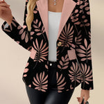 Odaya™ | Pink Leaf Blazer