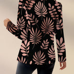 Odaya™ | Pink Leaf Blazer