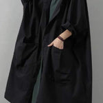 One Size Fits All Oversized Water-Resistant Windbreaker Jacket