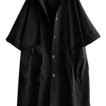 One Size Fits All Oversized Water-Resistant Windbreaker Jacket