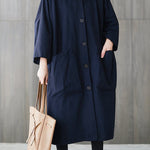 One Size Fits All Oversized Water-Resistant Windbreaker Jacket