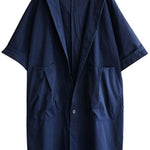 One Size Fits All Oversized Water-Resistant Windbreaker Jacket