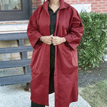 One Size Fits All Oversized Water-Resistant Windbreaker Jacket