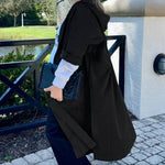 One Size Fits All Oversized Water-Resistant Windbreaker Jacket