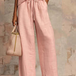 Amélie | Effortless Linen Zip Two-Piece Set