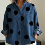 Peggy | Polka Dot Overshirt