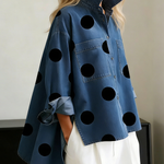 Peggy | Polka Dot Overshirt