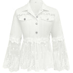 Sunnelace™ | Lace-Panel Jacket