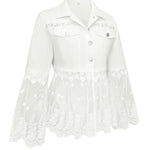Sunnelace | Lace-Panel Jacket