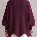 Isadora | Oversized Collared Cardigan With Large Metal Buttons