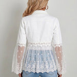 Sunnelace | Lace-Panel Jacket