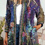 Rosemary | Floral Patchwork Quilted Jacket