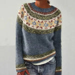 Juana | Retro Icelandic Knit Sweater