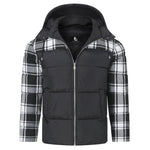 Plaid Puffer Jacket
