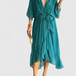 Miranda | Elegant V Neck Dress