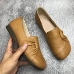 Sophie Hartley | Supportive Leather Slip-On Flats For Women