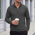 Barrett | Quarter-Zip Textured Pullover