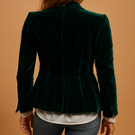 Rive | Slim Fit Retro Blazer with Lapels and Pockets for Women