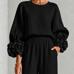 Carys | Floral Cuff Two-Piece Set
