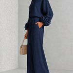 Amelia | Floral Cuff Two-Piece Set