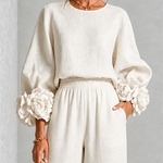 Carys | Floral Cuff Two-Piece Set