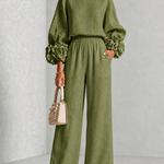 Amelia | Floral Cuff Two-Piece Set