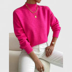 Teresa | Cozy Pink Knit Sweater