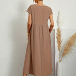 April | Casual Linen Dress