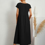 April | Casual Linen Dress