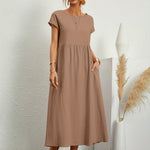 Jimena | Casual Linen Dress