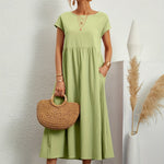 Jimena | Casual Linen Dress
