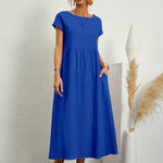 April | Casual Linen Dress