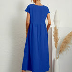 April | Casual Linen Dress