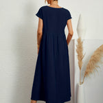 April | Casual Linen Dress