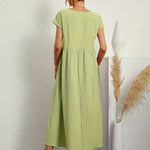 April | Casual Linen Dress