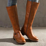 Rowan | Tall Buckle Riding Boots