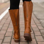 Rowan | Tall Buckle Riding Boots