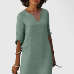 Mila | Comfortable V-Neck Dress