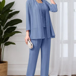 Elegant 3-Piece Formal Pant Suit