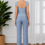 Elegant 3-Piece Formal Pant Suit