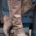 Sloane | Slouched Harness Boots