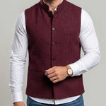 KZZ Men's Herringbone Vest