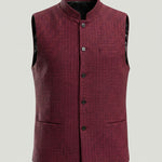 KZZ Men's Herringbone Vest