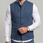 KZZ Men's Herringbone Vest