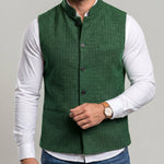 KZZ Men's Herringbone Vest